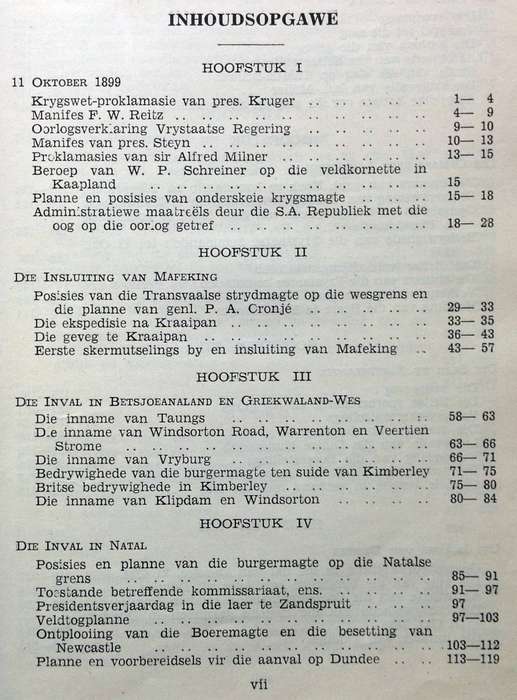 Die Tweede Vryheidsoorlog-Boek Twee-Ontplooiing van die Boere-Offensief Oktober 1899 J H Breytenbach