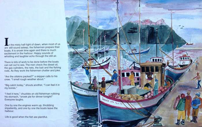 Hout Bay's Big Catch - Debora Savage - Hardcover  Illustrated by Lesley Charnock