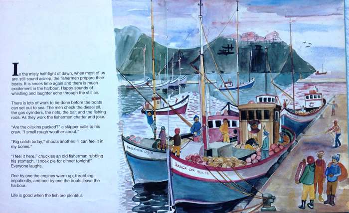 Hout Bay's Big Catch - Debora Savage - Hardcover  Illustrated by Lesley Charnock