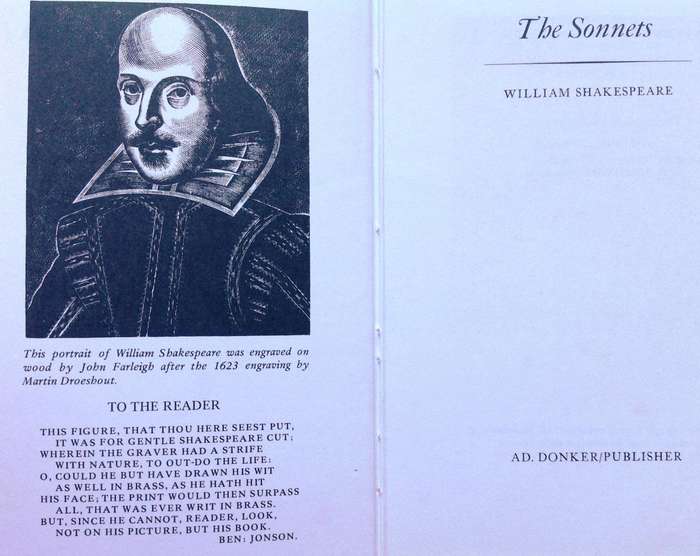 The Sonnets - William Shakespeare - Hardcover - 154 sonnets