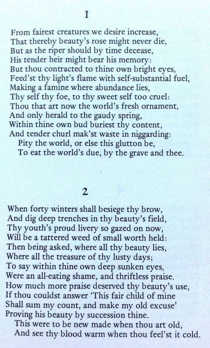 The Sonnets - William Shakespeare - Hardcover - 154 sonnets
