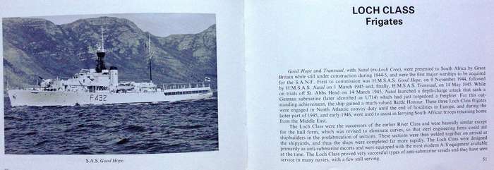 Ships of the South African Navy - A K Du Toit