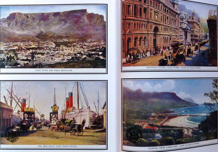 Historical Railway Postcard Journeys in Southern Africa-David Rhind & Michael Walker-book signed