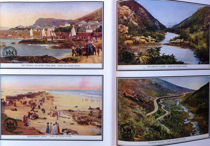 Historical Railway Postcard Journeys in Southern Africa-David Rhind & Michael Walker-book signed
