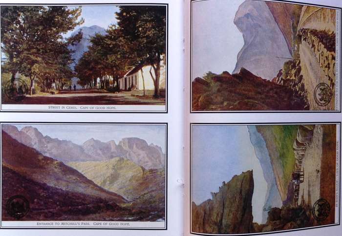 Historical Railway Postcard Journeys in Southern Africa-David Rhind & Michael Walker-book signed