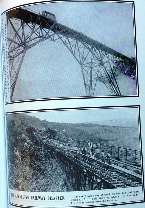 Historical Railway Postcard Journeys in Southern Africa-David Rhind & Michael Walker-book signed