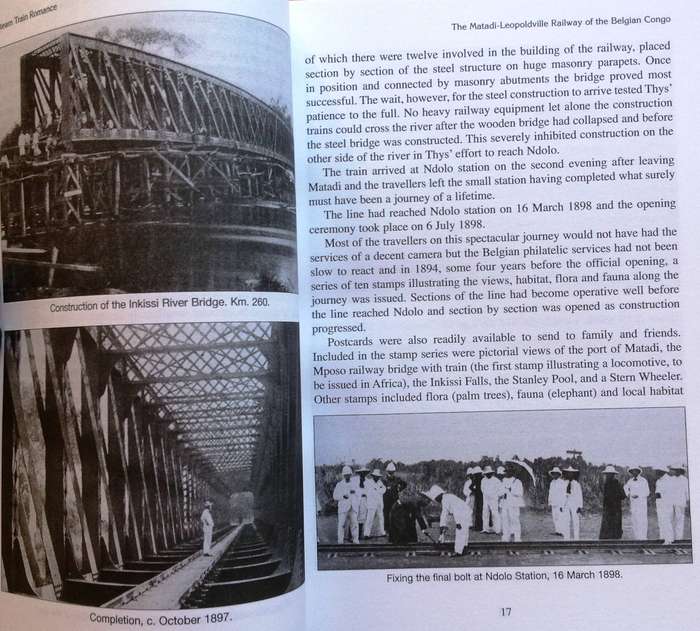 Steam Train Romance-Memorable Journeys in Central and S Africa  1890-1947-Michael Walker-book signed