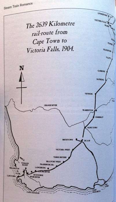 Steam Train Romance-Memorable Journeys in Central and S Africa  1890-1947-Michael Walker-book signed