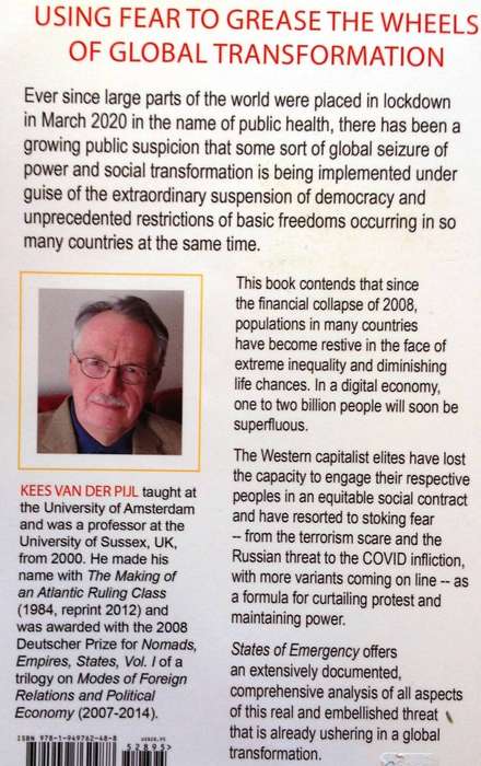 ""states of emergency"" - Keeping the Global Population in check - KEES VAN DER PIJL