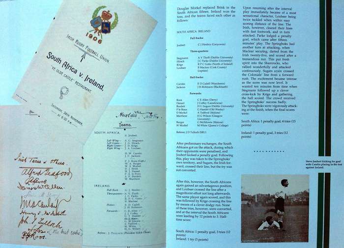 The Carolin Papers-A Diary of the 1906/07 Springbok Tour-Lappe Laubscher & Gideon Nieman-Ltd edition
