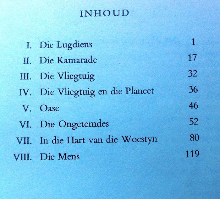 Pioniers van die Wolke - Antoine de Saint-Exupery - Geteken deur Uys Krige, 20 Feb 1981, Onrus