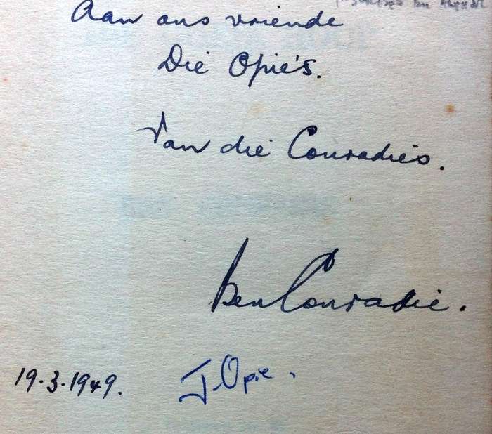 Die Goeie Hoop - Ben Conradie - Hardeband  Boek geteken deur Skrywer
