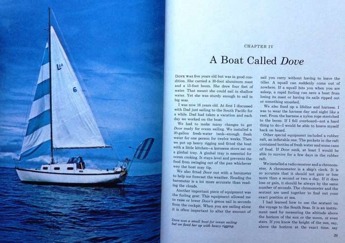 The Boy Who Sailed Around the World Alone - Robin Lee Graham with Derek L T Gill - Hardcover