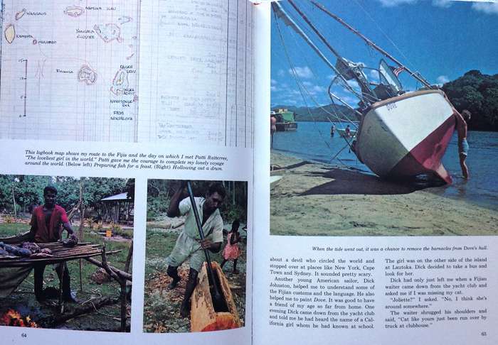 The Boy Who Sailed Around the World Alone - Robin Lee Graham with Derek L T Gill - Hardcover