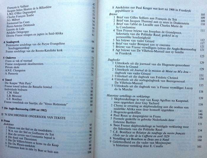Die Franse Bydrae tot Africana-literatuur 1622 - 1902 - Marilet Sienaert-van Reenen - Hardeband