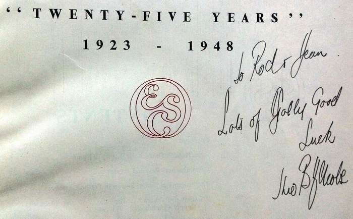 TWENTY-FIVE YEARS - The Electricity Supply Commission - Hardcover - book signed