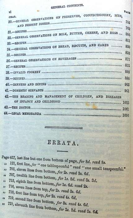BEETON'S Book of Household Management - A first edition Facsimile - Hardcover