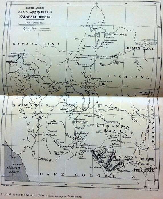 Lost City of the Kalahari - Fay Goldie - Hardcover The Farini Story and Reports on other Expeditions