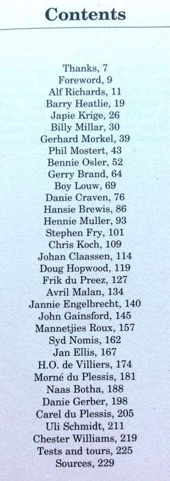 30 Super Springboks - Paul Dobson - Hardcover condition