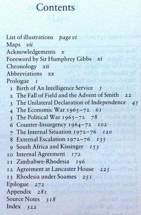 Serving Secretly - An Intelligence Chief on Record  Rhodesia into zimbabwe 1964 to 1981 - Ken Flower