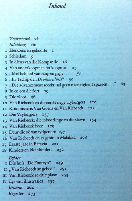 Jan Van Riebeeck en Sy Gesin - A J Boeseken - Hardeband