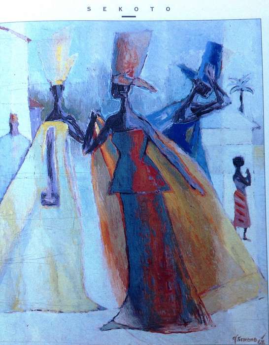 Sekoto by Barbara Lindop - Hardcover    Book signed and inscribed by Author