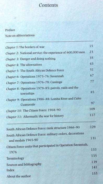 On the Border 1965 to 1990 - David Williams     The WHITE South African Military Experience