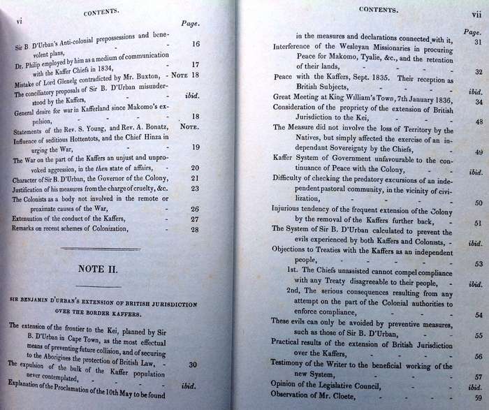 Notes on South African Affairs from 1834 to 1838 - William B Boyce (Wesleyan Missionary) - Hardcover