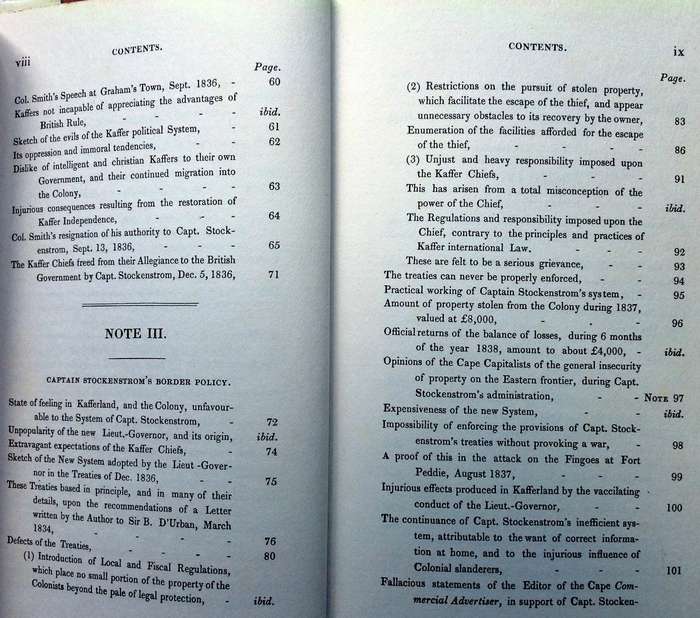 Notes on South African Affairs from 1834 to 1838 - William B Boyce (Wesleyan Missionary) - Hardcover