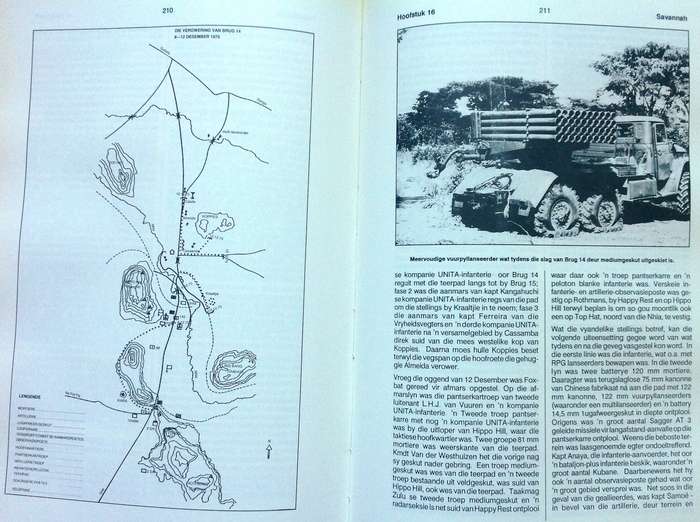 Angola Operasie Savannah 1975 - 1976 - Prof F J du Toit Spies - Hardeband