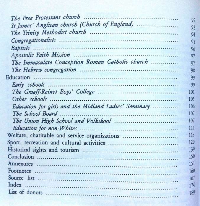 Graaff-Reinet 1786 - 1986 - A de V Minnaar - Book signed by Author