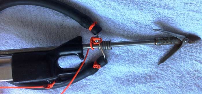 Vintage stainless steel Sea Hornet spear gun  Made by J D Preece and Co Pty Ltd, Sydney, Australia
