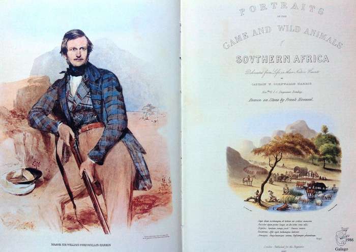Portraits of the Game and Wild Animals of Southern Africa - Capt W Cornwallis Harris - Hardcover