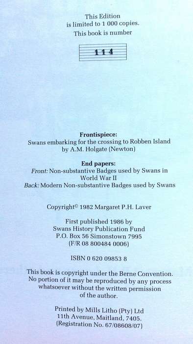 Sailor-Women Sea-Women SWANS - by Margaret P H Laver and others - Hardcover - Ltd Edition