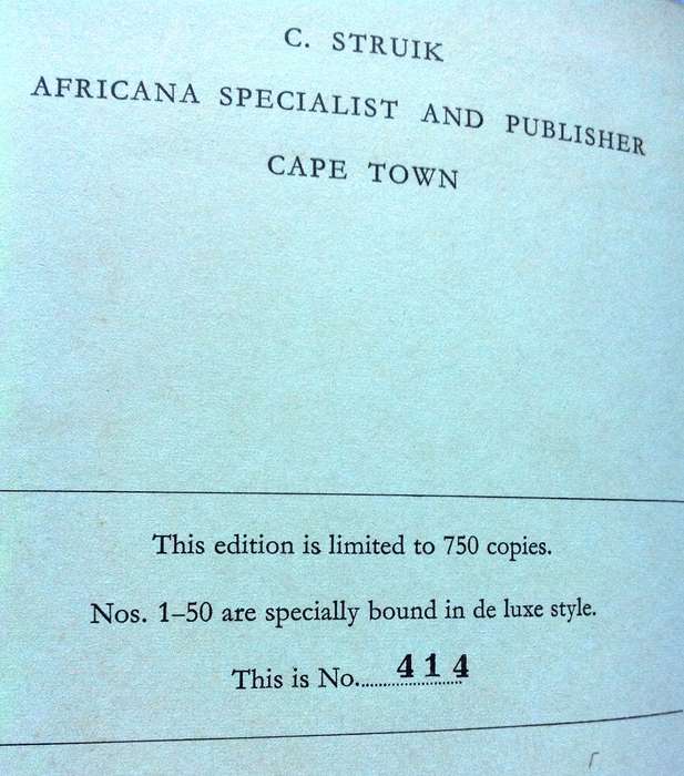 Reminiscences of Life in South Africa-Joseph Millerd Orpen-Hardcover - Volumes 1 and 2 - Ltd edition
