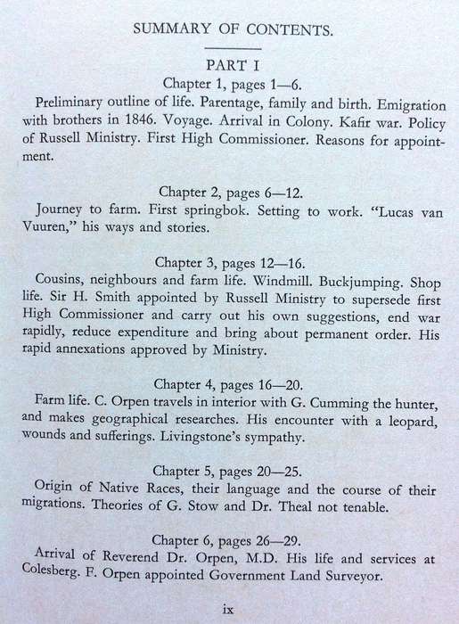 Reminiscences of Life in South Africa-Joseph Millerd Orpen-Hardcover - Volumes 1 and 2 - Ltd edition
