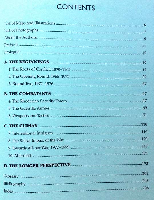 The Rhodesian War - A Military History - Paul Moorcroft and Peter McLaughlin
