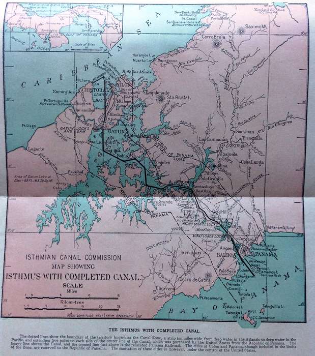 The Story of the Panama Canal - Illustrated - Logan Marshall - Hardcover
