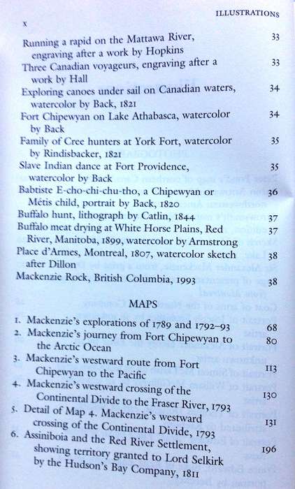 First Across the Continent - Sir Alexander Mackenzie - by Barry Gough - Hardcover