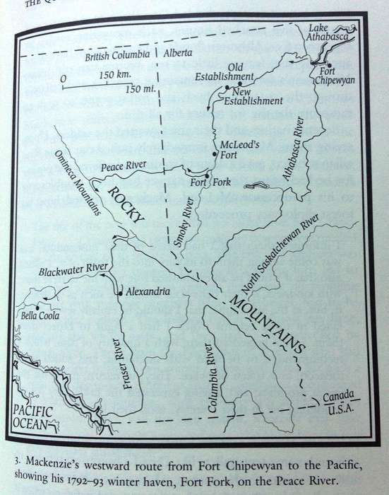 First Across the Continent - Sir Alexander Mackenzie - by Barry Gough - Hardcover