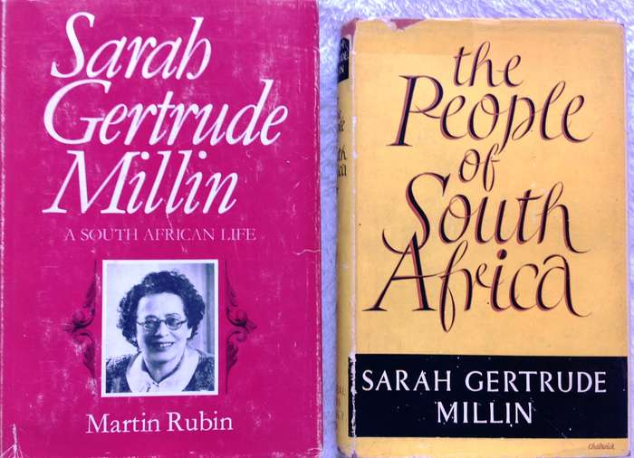 TWO books - A South African Life by Martin Rubin & The People of South Africa by Sarah G Millin