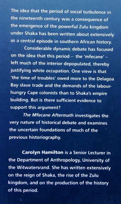 The Mfecane Aftermath - Edited by Carolyn Hamilton