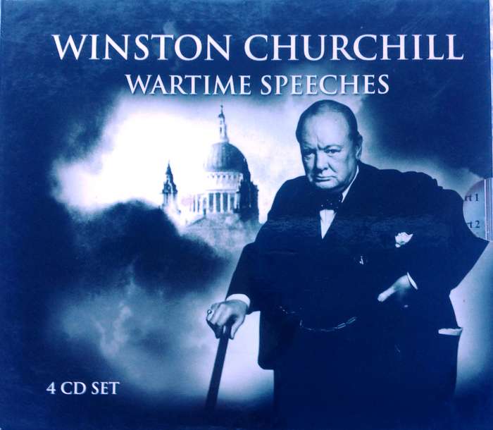 Winston Churchill - Wartime Speeches - 4 CD set
