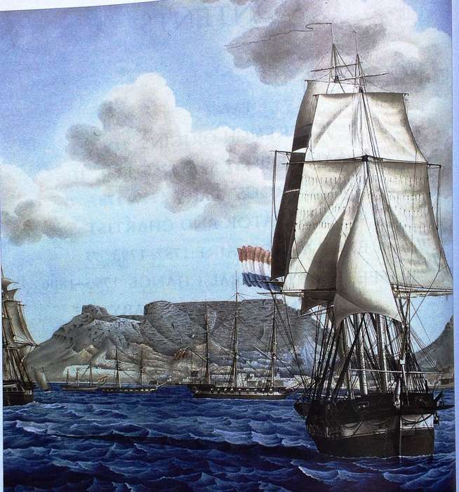 Francois Renier Duminy 1747 - 1811 - French Mariner and South African Pioneer - Andrew Duminy