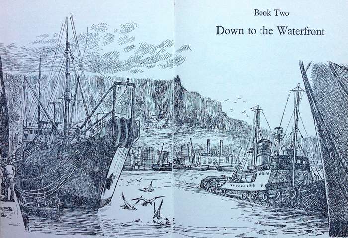 Two books by Captain P Sharp - Outward from Port Natal and Pilot - Hardcover