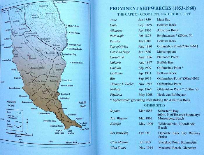 On the Rocks-Memorable South Peninsula Shipwrecks 1853-1968-Michael Walker- Book signed by Author