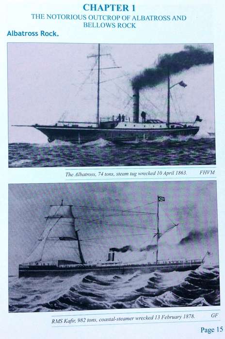 On the Rocks-Memorable South Peninsula Shipwrecks 1853-1968-Michael Walker- Book signed by Author