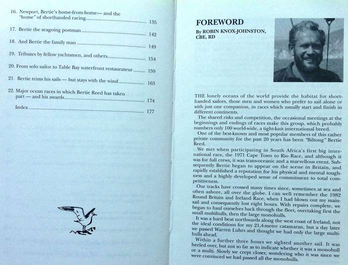 Reed in the Wind - Roger Williams - book signed by Bertie Reed