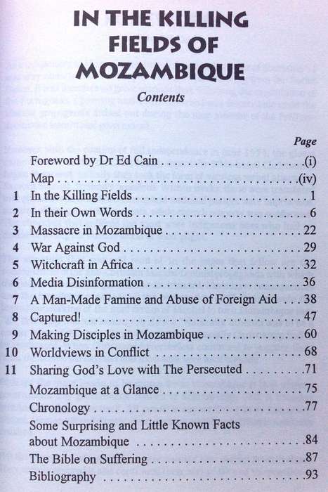 In the Killing Fields of Mozambique - Peter Hammond