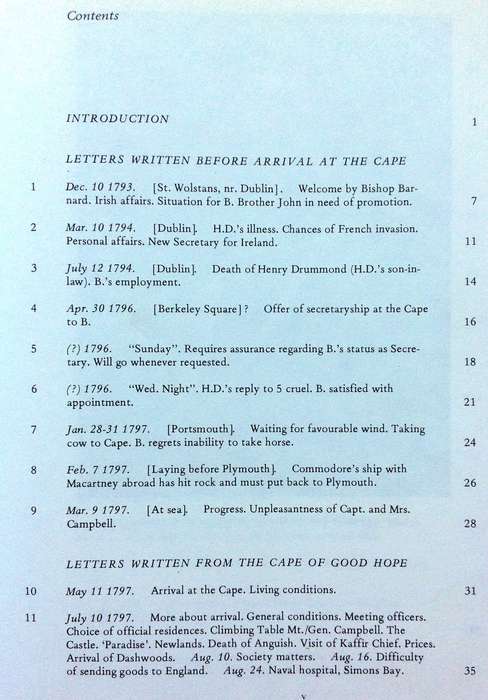 The Letters of Lady Anne Barnard - Dr A M I Lewin Robinson - Hardcover